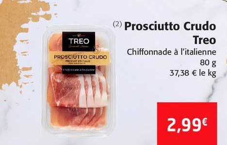 prosciutto crudo treo