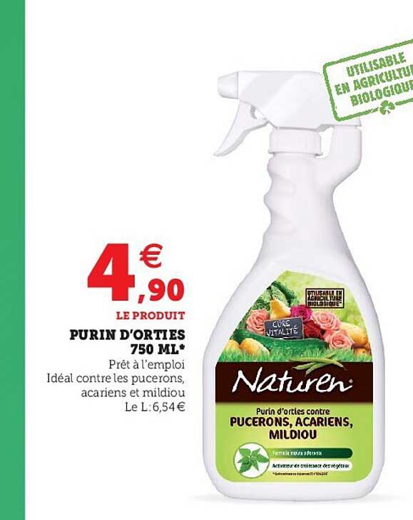 purin d'orties 750 ml naturen