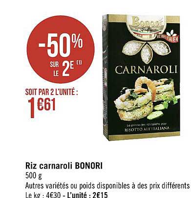 riz carnaroli boroni