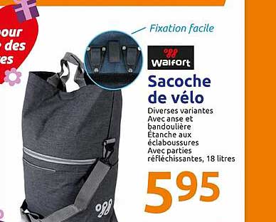 Sacoche De Vélo Walfort