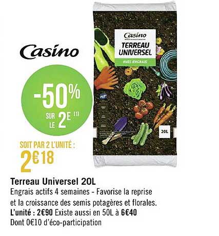 Terreau Universel 20l