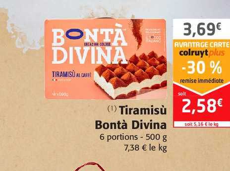 tiramisè bontà divina