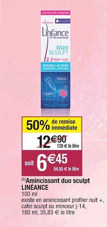 amincissant duo sculpt linéance