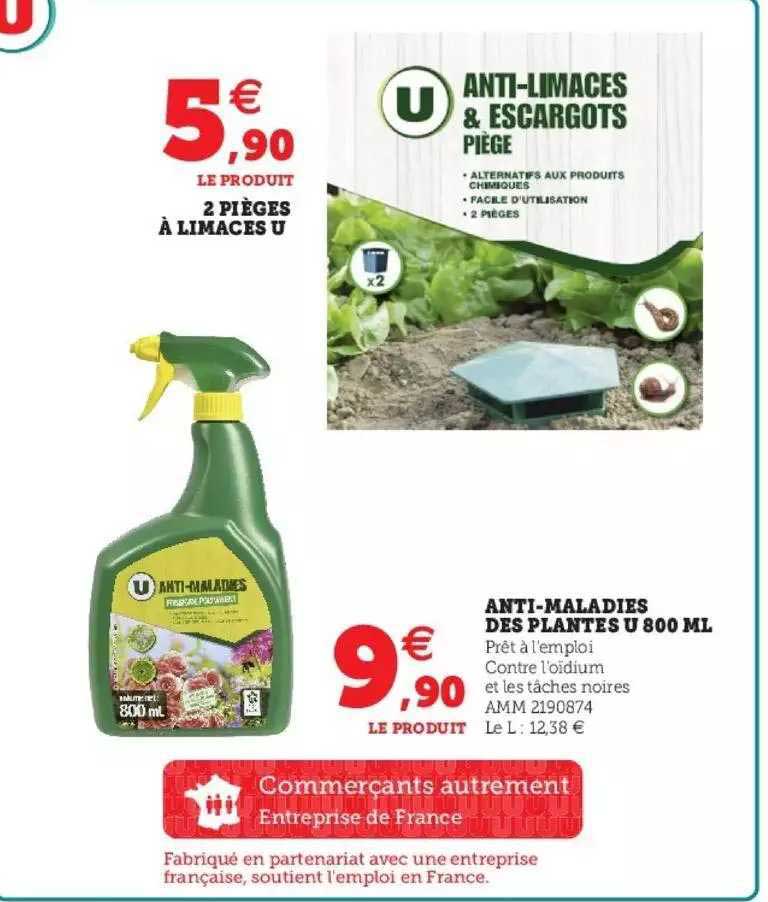 Anti-maladies Des Plantes U 800 Ml