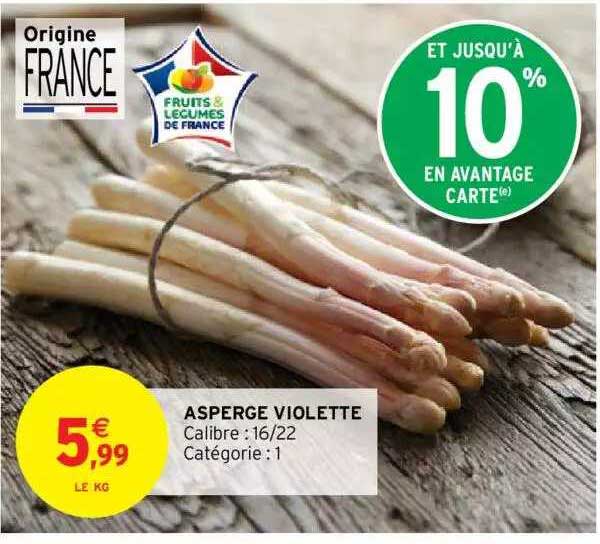 asperge violette
