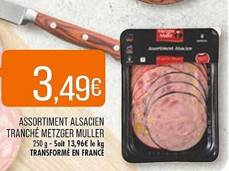 assortiment alsacien tranché metzger muller