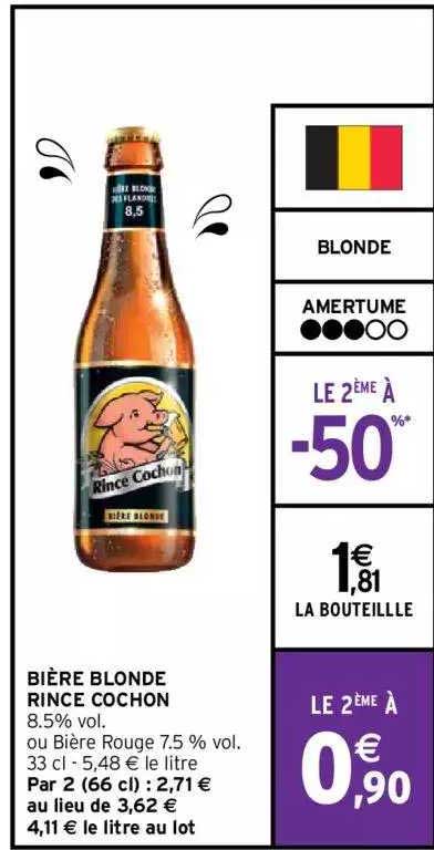 Bière Blonde Rince Cochon