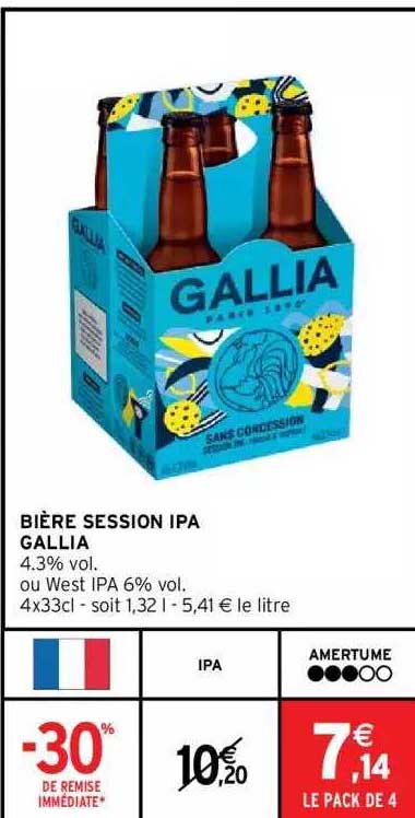 bière session ipa gallia