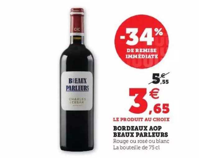 bordeaux aop beaux parleurs