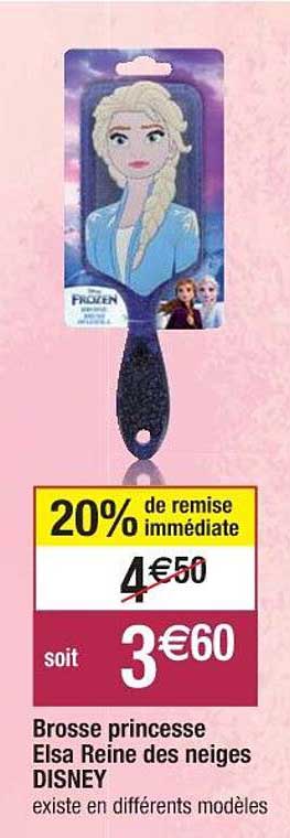 brosse princesse elsa reine des neiges disney