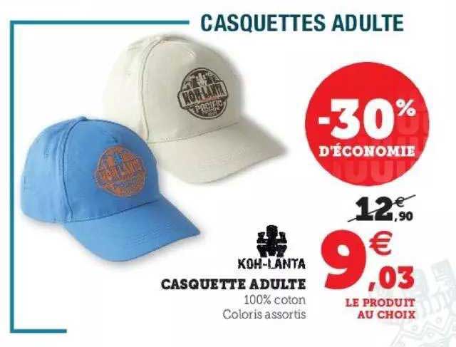 casquette adulte koh-lanta