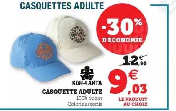 casquette adulte koh-lanta