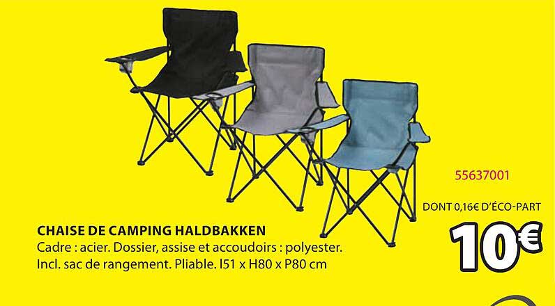 Chaise De Camping Haldbakken