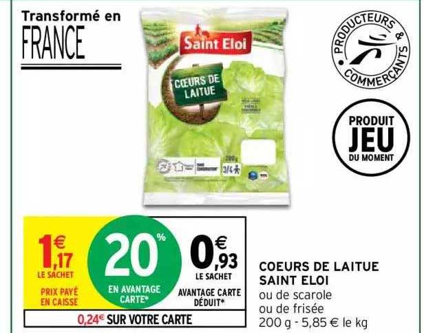 coeurs de laitue saint eloi