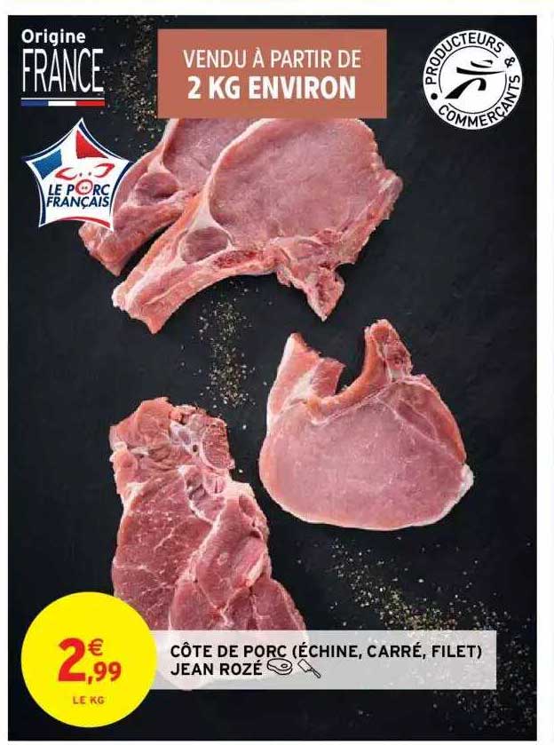 côte de porc jean rozé