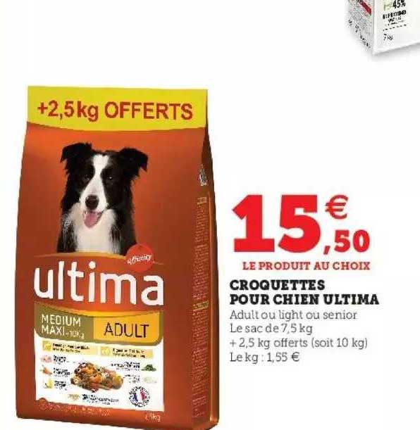 Croquettes Pour Chien Ultima