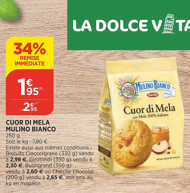 cuor di mela mulino bianco