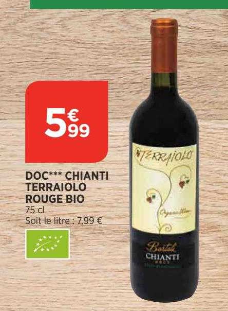 Doc Chianti Terraiolo Rouge Bio