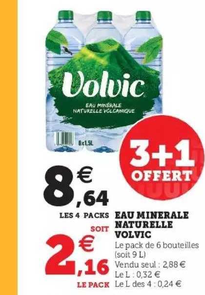 Eau Minérale Naturelle Volvic