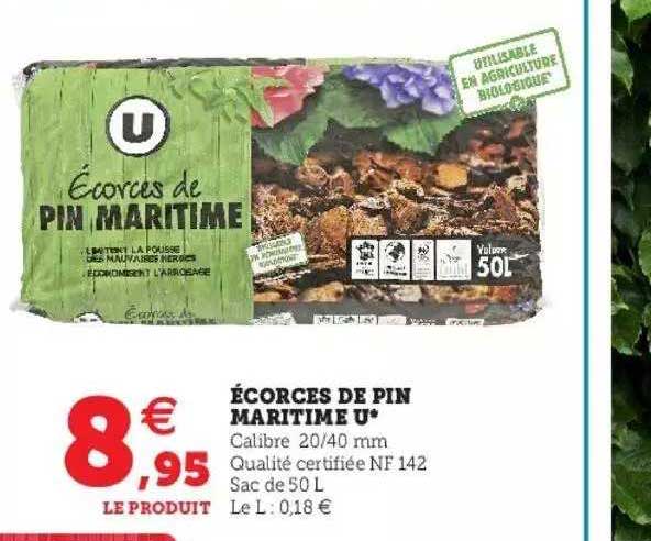 écorces De Pin Maritime U