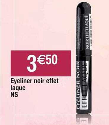 Eyeliner Noir Effet Laque Ns