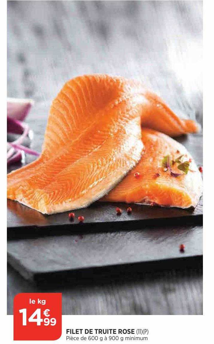 Filet De Truite Rose