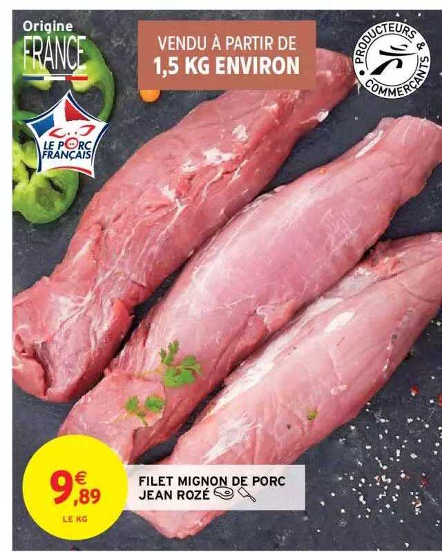 filet mignon de porc jean rozé