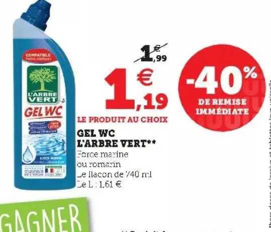gel wc l'arbre vert