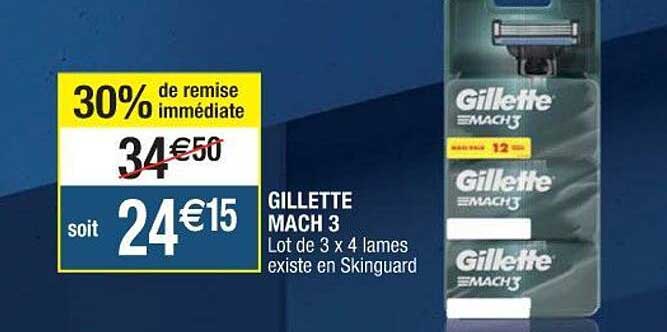 gillette mach 3