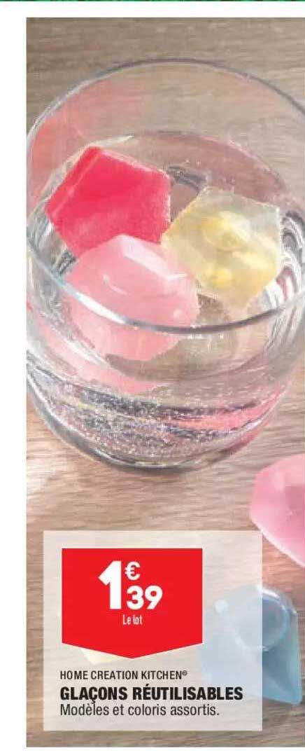 Glaçons Réutilisables Home Creation Kitchen