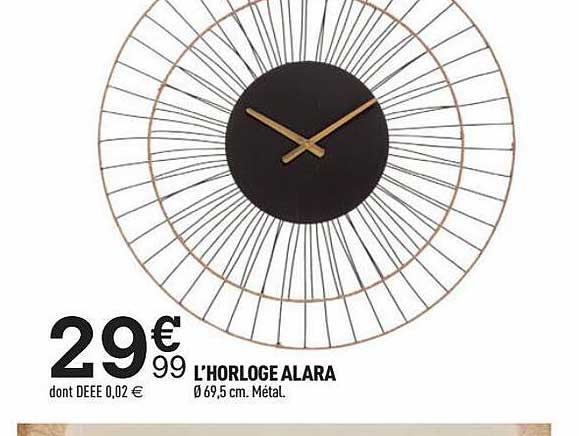 l'horloge alara
