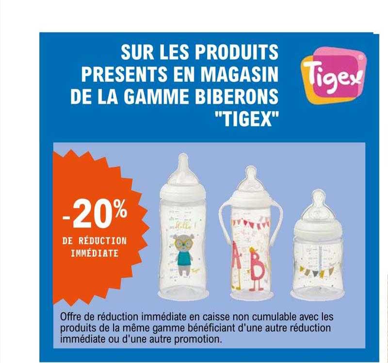 La Gamme Biberons "tigex"