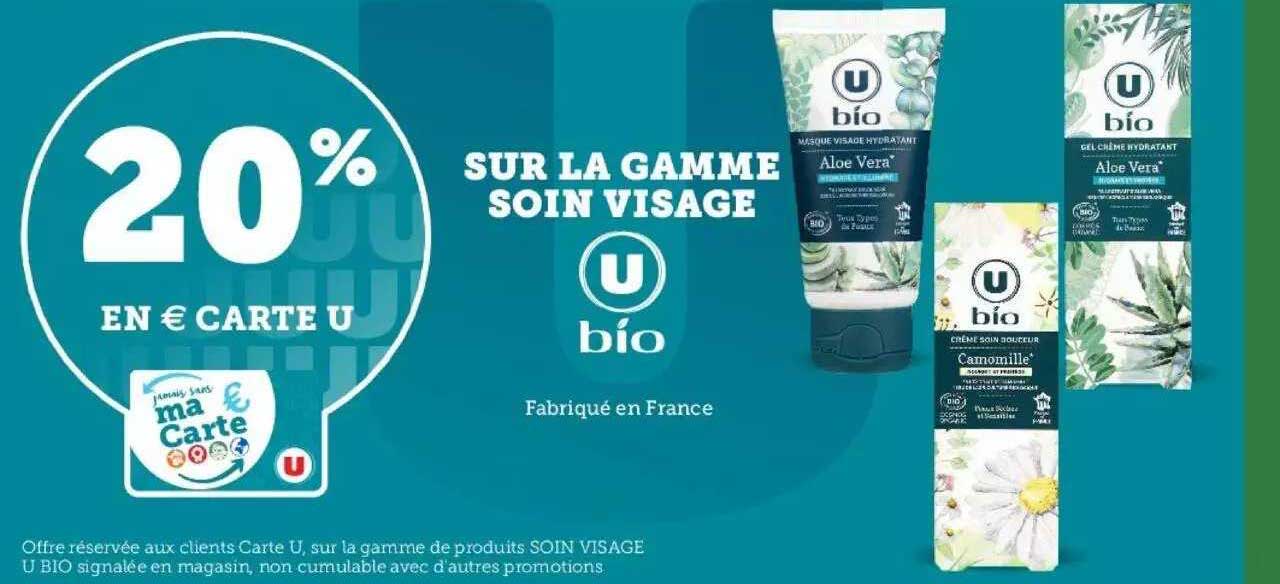 La Gamme Soin Visage U Bio