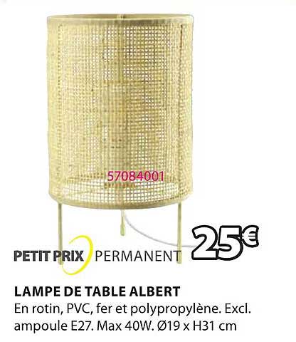 lampe de table albert