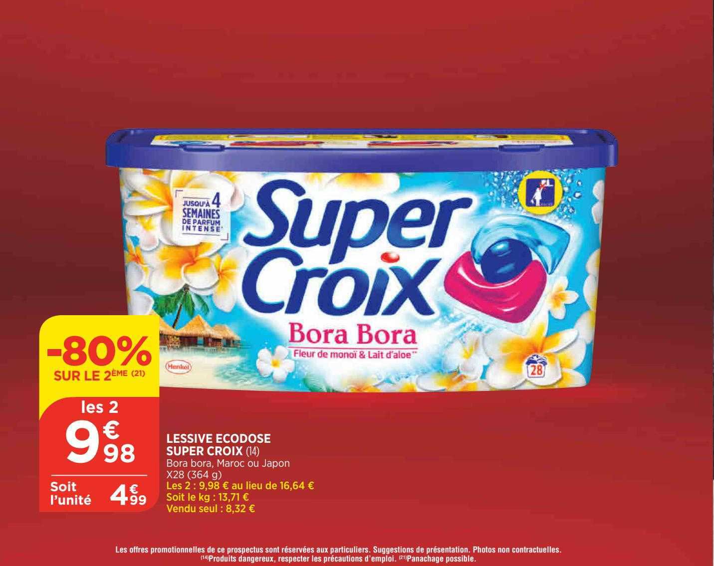 Lessive Ecodose Super Croix