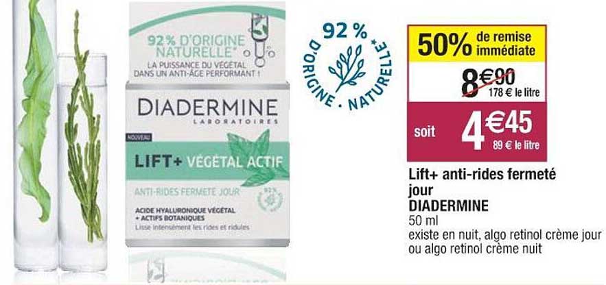 lift+ anti-rides fermeté jour diadermine