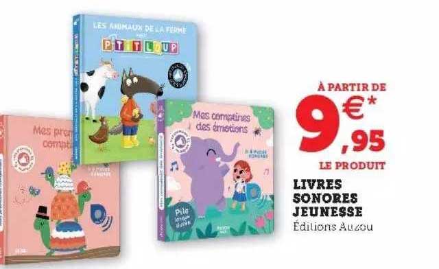 livres sonores jeunesse