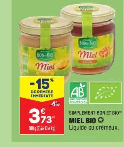 Miel Bio Bio Simplement Bon Et Bio