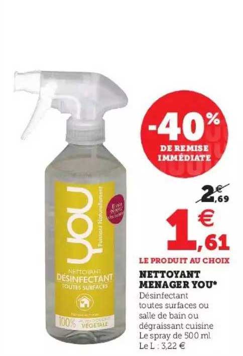 nettoyant ménager you