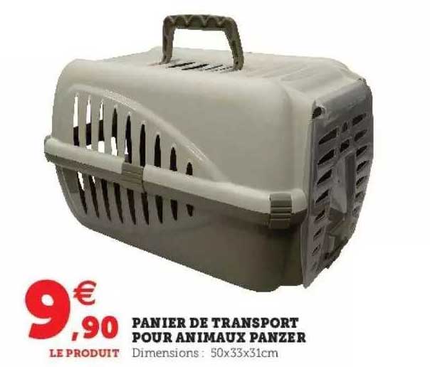 panier de transport pour animaux panzer
