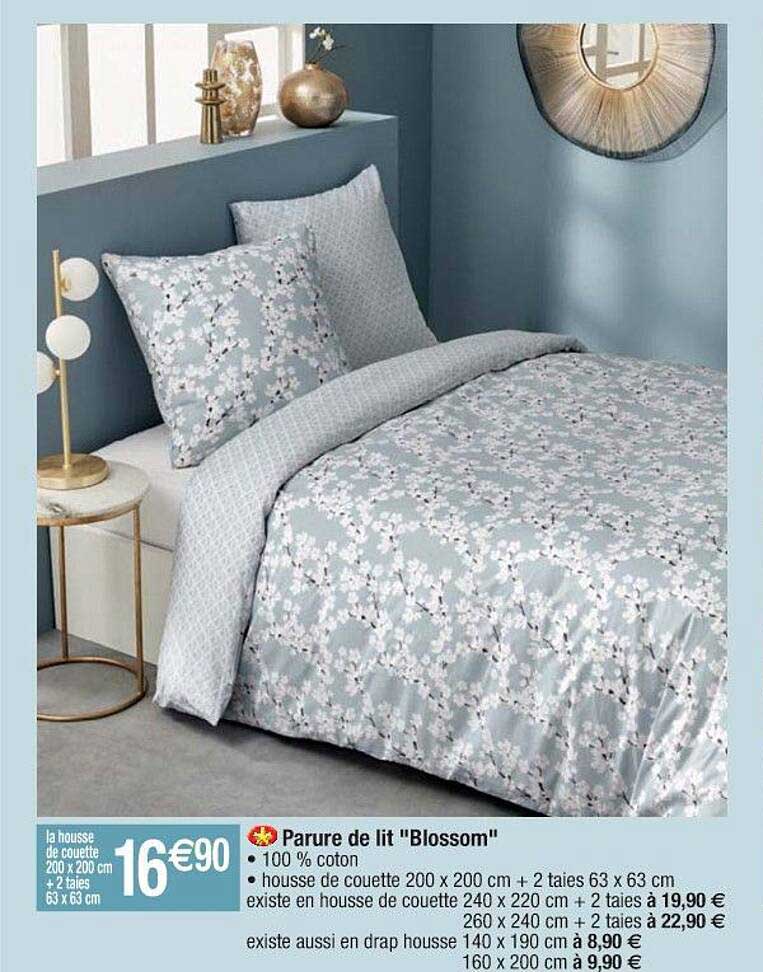 parure de lit "blossom"