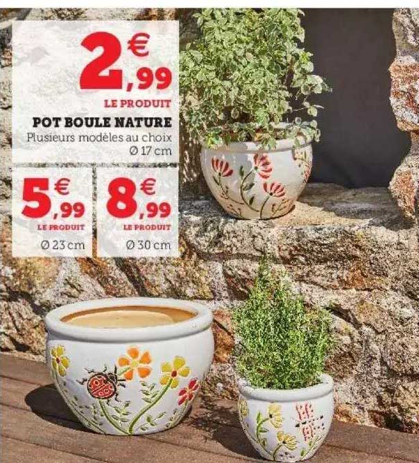 Pot Boule Nature