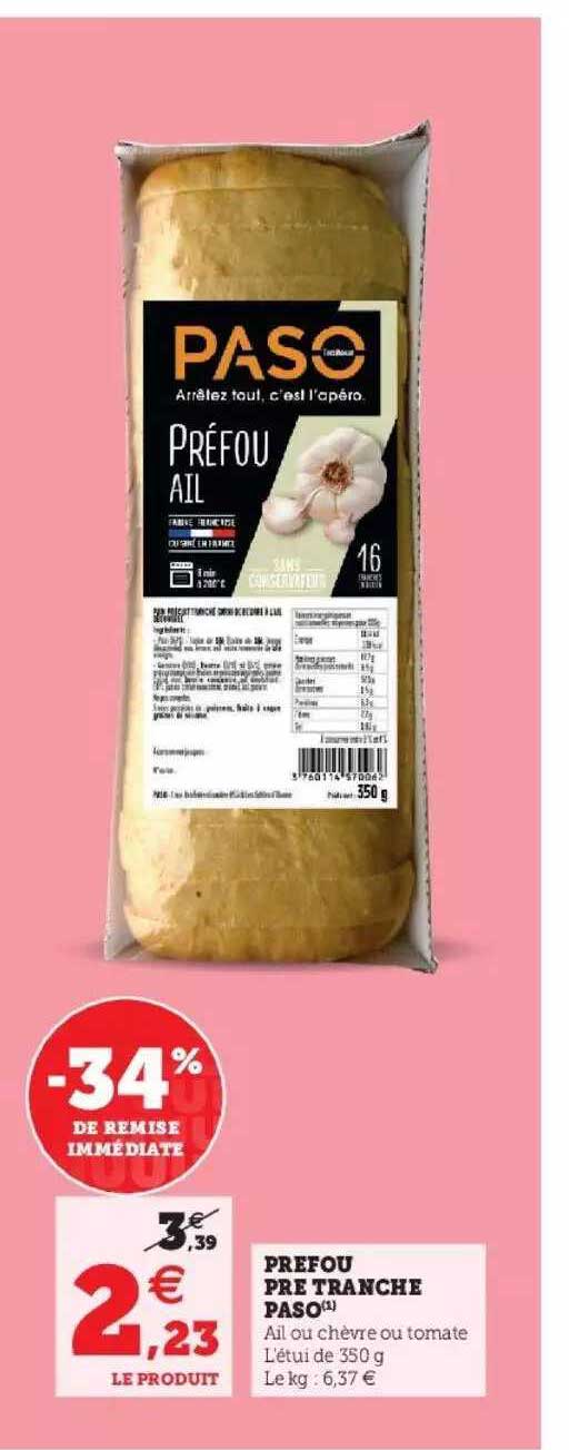 préfou pré tranché paso