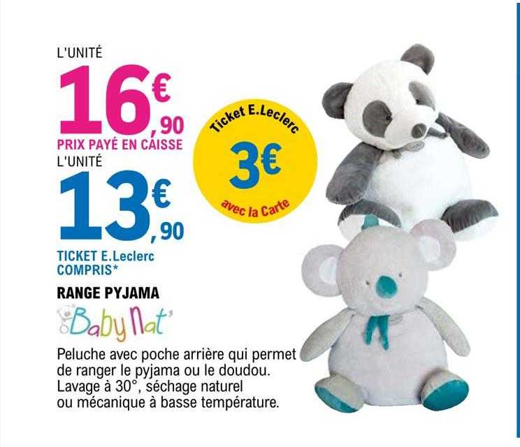 range pyjama baby nat'