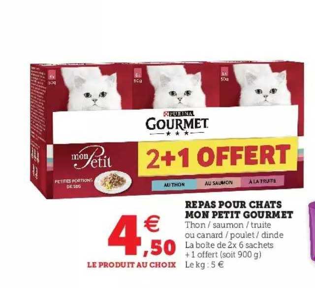 repas pour chat mon petit gourmet