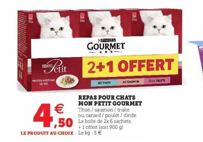 repas pour chats mon petit gourmet