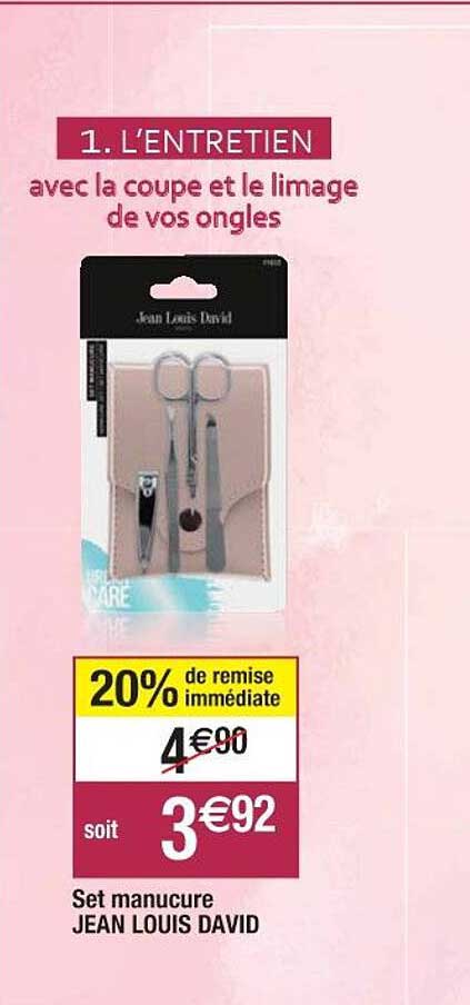 set manucure jean louis david