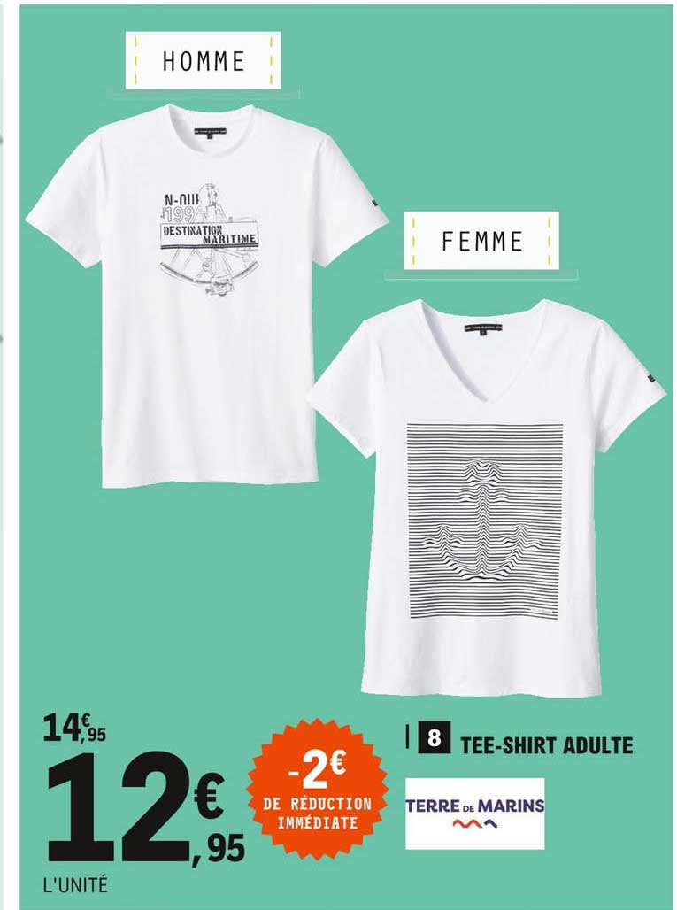 tee-shirt adulte