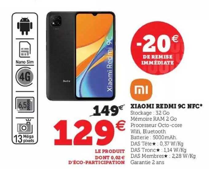 xiaomi redmi 9c nfc