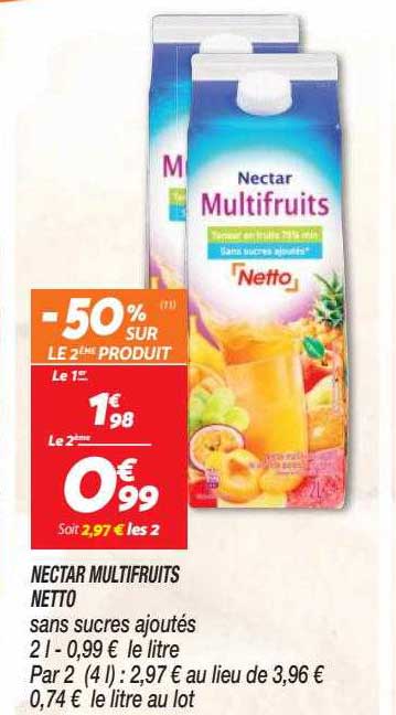 Nectar Multifruits Netto